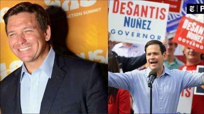 Siena Poll: FLORIDA Election 2022 Governor Ron DeSantis (R) 54% (+12) Charlie Crist (D) 42% Senate Marco Rubio (R) 51% (+8) Val Demings (D) 43% Attorney General Ashley Moody (R) 49% (+14) Aramis Ayala (D) 35% N=659 LV, Oct 30-Nov 1, 2022 myemail.constantcontact.com/Spectrum-News-…