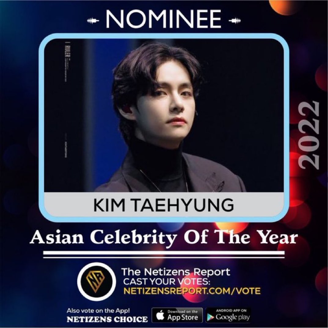 izesy_tk's tweet photo. โหวตแทฮยอง รีทวิต = โหวต เมนชั่น = โหวต

I vote #KIMTAEHYUNG  for Asian Celebrity of the Year #ACOTY2022 #NETIZENSREPORT @thenreport https://t.co/d0iNo8swBf