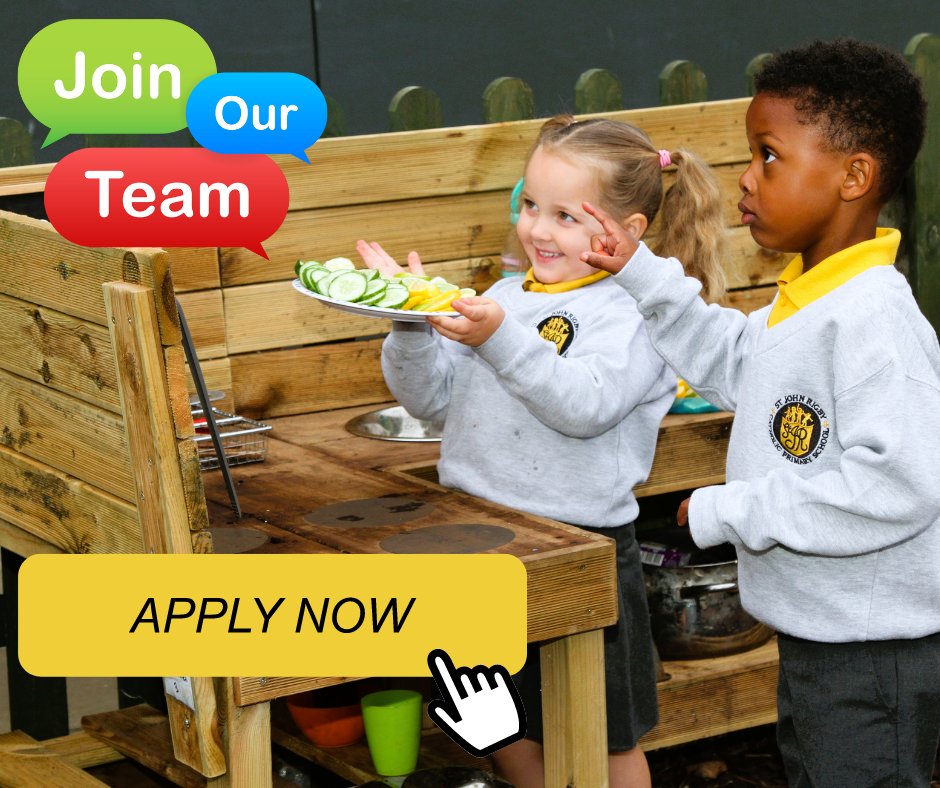 📢Don't miss out on the opportunity to join our wonderful team here at SJR! We have a variety of term time only roles. 
Deadline for applications is Monday 7th Nov. 

Application packs can be found here: stjohnrigby.org/joinus
#SJRcommunity #vacancies #Bedford #edujobs