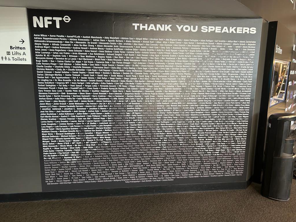 Hi from #NFTlondon2022