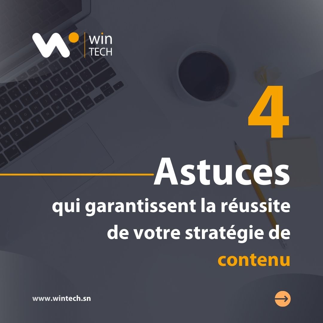 wintech_sn's tweet photo. Nous vous proposons ces 4 approches pour réussir stratégie de content marketing.
Vous en connaissez d’autres ? Partagez-les avec nous en commentaire.

@ODCSenegal      
#astuces #digitalmarketing #technology https://t.co/JLzO2bN0YB