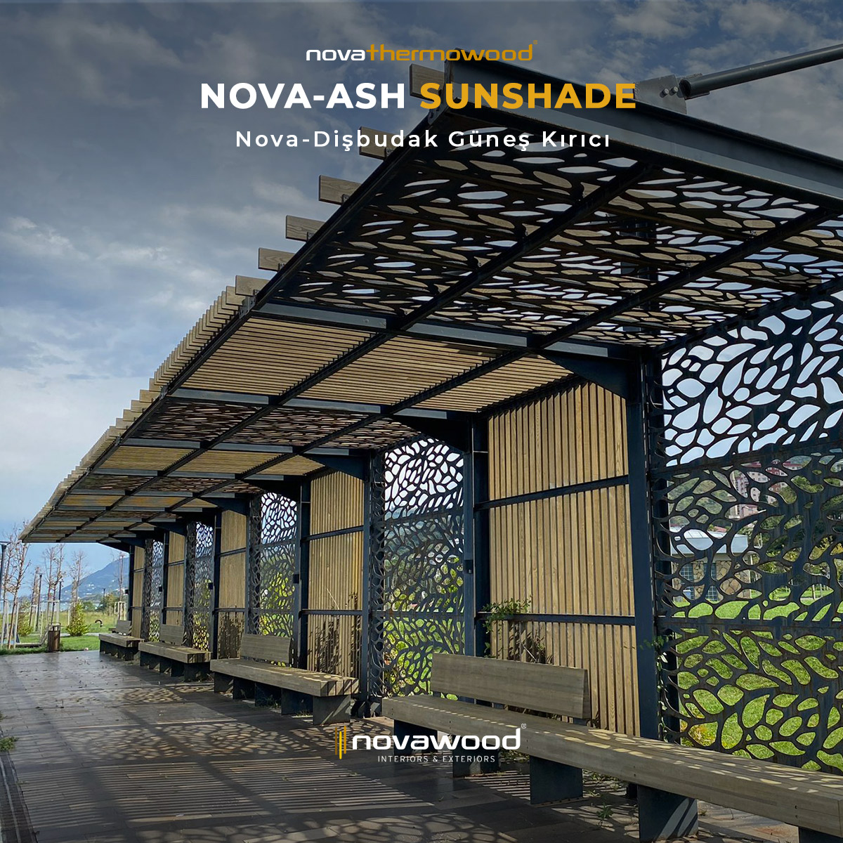 Novawood_AS's tweet photo. Product/Ürün :  Nova-Ash Sunshade / Nova-Dişbudak Güneş Kırıcı

#novawood #novathermowood #thermowood #thermalmodification #sunshade #novayaous #decking #cladding 
#novairoko #irokodeck #pinedeck #outdoors  #cephe #backyard #ayous #iroko #villa  #wood #ashsunshade #dişbudak https://t.co/eABUABP7v4