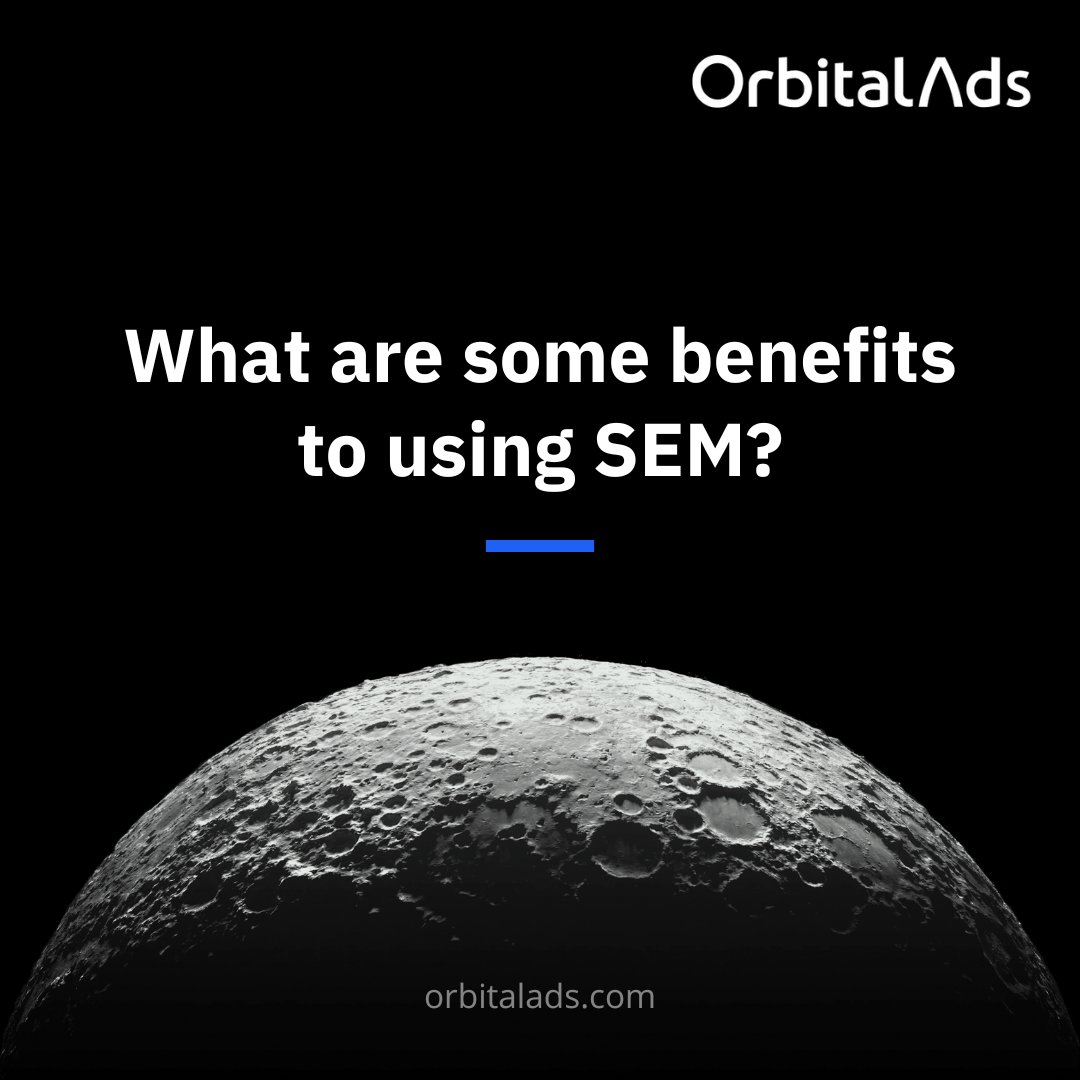 Benefits of using SEM include:

✅ Improved visibility in SERPs
✅ Increased traffic to your website
✅ Higher conversion rates
✅ Improved brand awareness
✅ Better quality leads
✅ Improved ROI

...and many more!

Get more traffic, with less work. Book a demo today!  ...