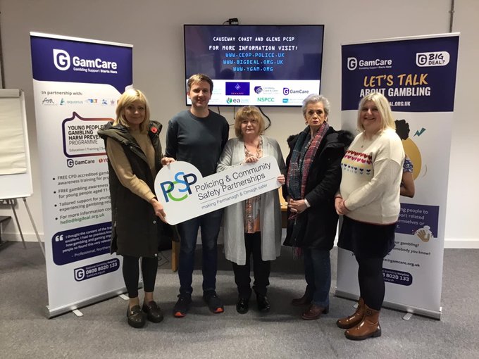 PriscillaMagee's tweet photo. So much information shared on need for harm reduction in gambling and gaming with the wonderful Seamus GAMCARE. Gone is the message "when the fun stops" Seamus shared how at that stage it is far to late for many @WesternHSCTrust @pcsp @cypsp @Gamcare @fermanaghomagh https://t.co/37pYyk5mqK