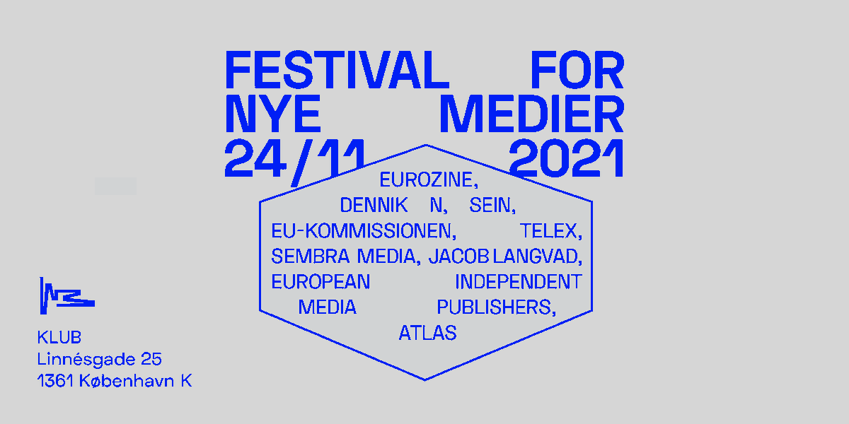 Det fulde program er nu på plads og det er – ærligt talt – ret vildt. Især når man som medlem af <a href="/nyemedierdk/">Nye Medier</a>   medlem af <a href="/DJintweets/">DJ</a> eller studerende får billetten for 299,-

Læs meget mere her og køb din billet med det samme (vi udsolgte sidste år): nyemedier.nu/festival-for-n…
