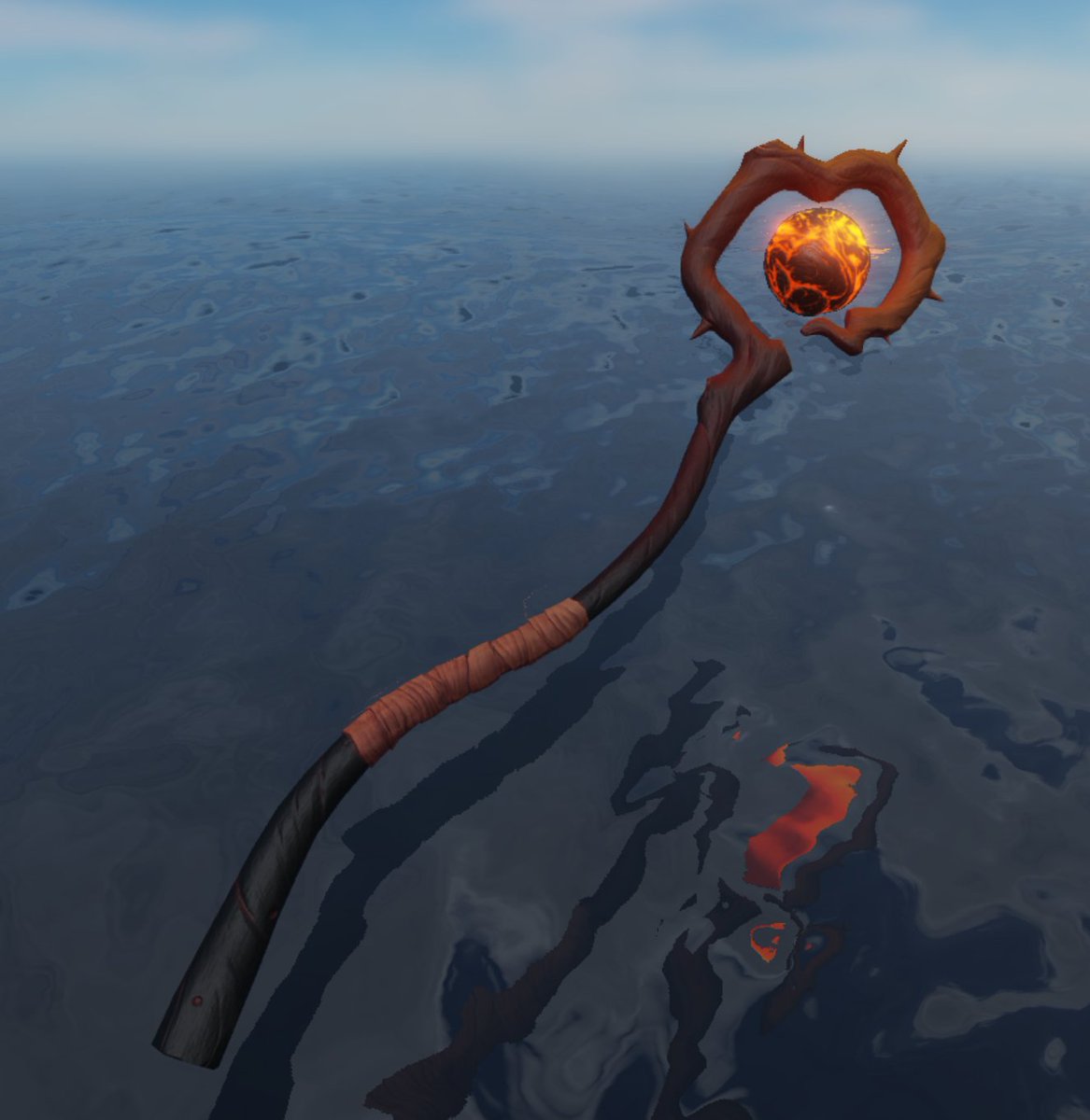 Scepter Of flames roblox king Legacy