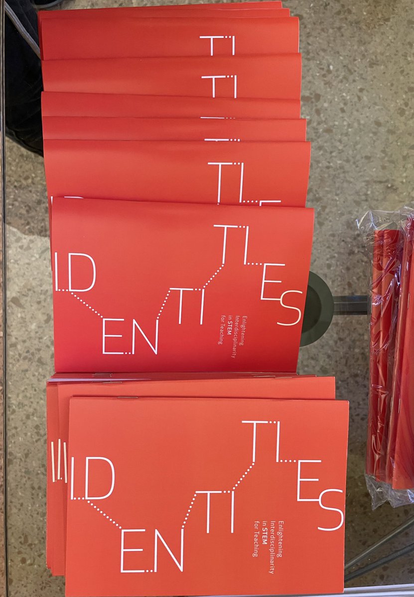 Notebooks for the participants at today’s conference on #interdisciplinarity in #STEM #education 📙