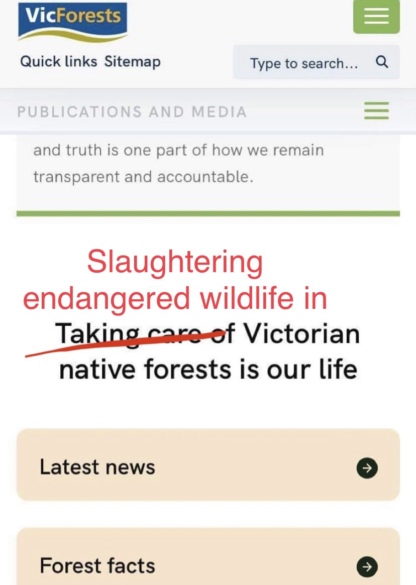 VicForests needs to update their website after todays Supreme Court ruling