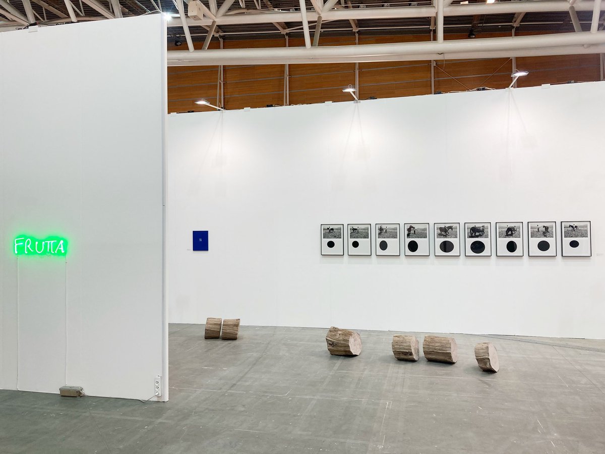 Hello from <a href="/artissimafair/">Artissima</a> ✨

Following a wonderful preview day, we are excited and look forward to a busy weekend.

Come say hi 👋 at booth 9 (Light Blue Hall)