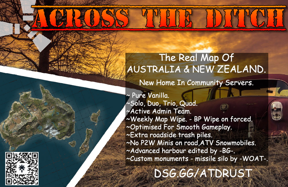ATDRUST's tweet photo. WE ARE IN COMMUNITY !!!!!  
https://t.co/D2eThcksPw

#Rust #Australia #PCGaming #PROTOTYPE17 #GLOCK #FACEPUNCH #COMMUNITY #VANILLA #ACROSSTHEDITCH https://t.co/ogREH5svlN