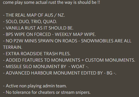 ATDRUST's tweet photo. WE ARE IN COMMUNITY !!!!!  
https://t.co/D2eThcksPw

#Rust #Australia #PCGaming #PROTOTYPE17 #GLOCK #FACEPUNCH #COMMUNITY #VANILLA #ACROSSTHEDITCH https://t.co/ogREH5svlN