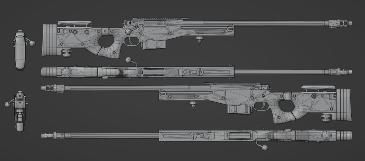 I think it is almost time to finish the l115 since man is it an interesting mix of detail and tris levels