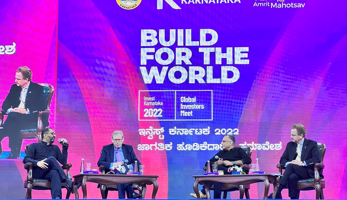 Global Investors Meet 2022

Panel Discussion: The Epicenter of Global Supply Chain Shift: India

#KGIM2022 #MakeInKarnataka #BuildForTheWorld #In360