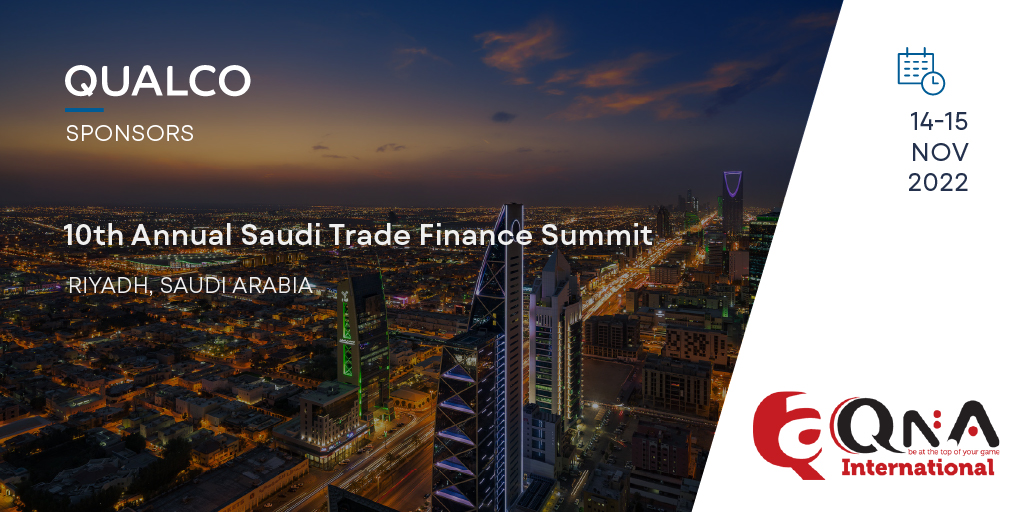 qualco_sa's tweet image. The 10th Annual Saudi Trade Finance Summit is just one breath away! Join us and discover how to improve your cashflow &amp;amp; otpimise your working capital position.
🗓November, 14-15
📍Riyadh, Saudi Arabia
Info about the event: bit.ly/3U5WlAC 
#ProximaPlus #Factoring #scftech