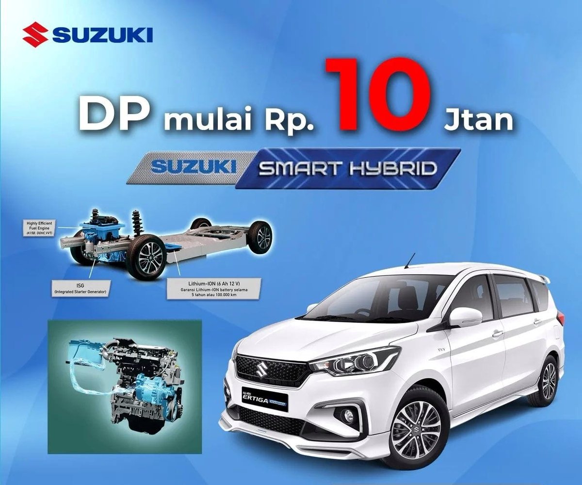 suzukiBSD's tweet photo. Mobil Hybrid mpv yuk kepoin ngga sampe 19 M langsung DM atau kontak di 081384616918 https://t.co/dG7twLHFww