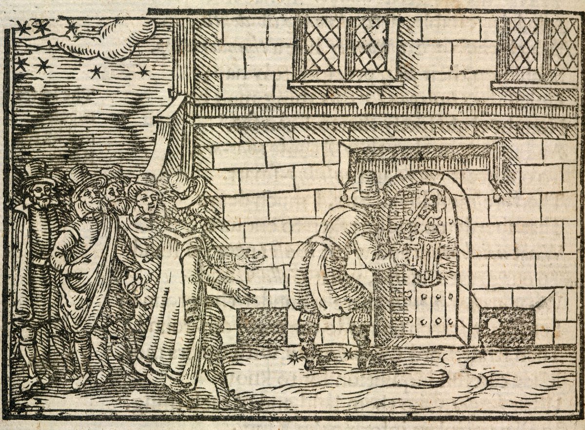 BL_Learning's tweet photo. Late at night on 4-5 November 1605, Guy Fawkes was arrested with matches in his pocket near a large stash of gunpowder hidden under Parliament.

Discover the references to the Gunpowder plot that echo throughout Macbeth. https://t.co/4UW3hO7yap https://t.co/cMUAjQsSTO