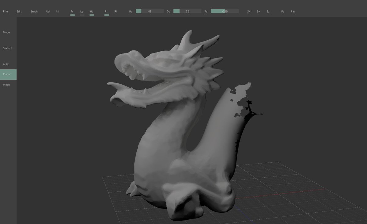 nclaydev's tweet image. Say hello to partial visibility, with and without raytracing (#nclay 0.5 WIP) nclay.dev/#download #3d #3dart #3dsculpt