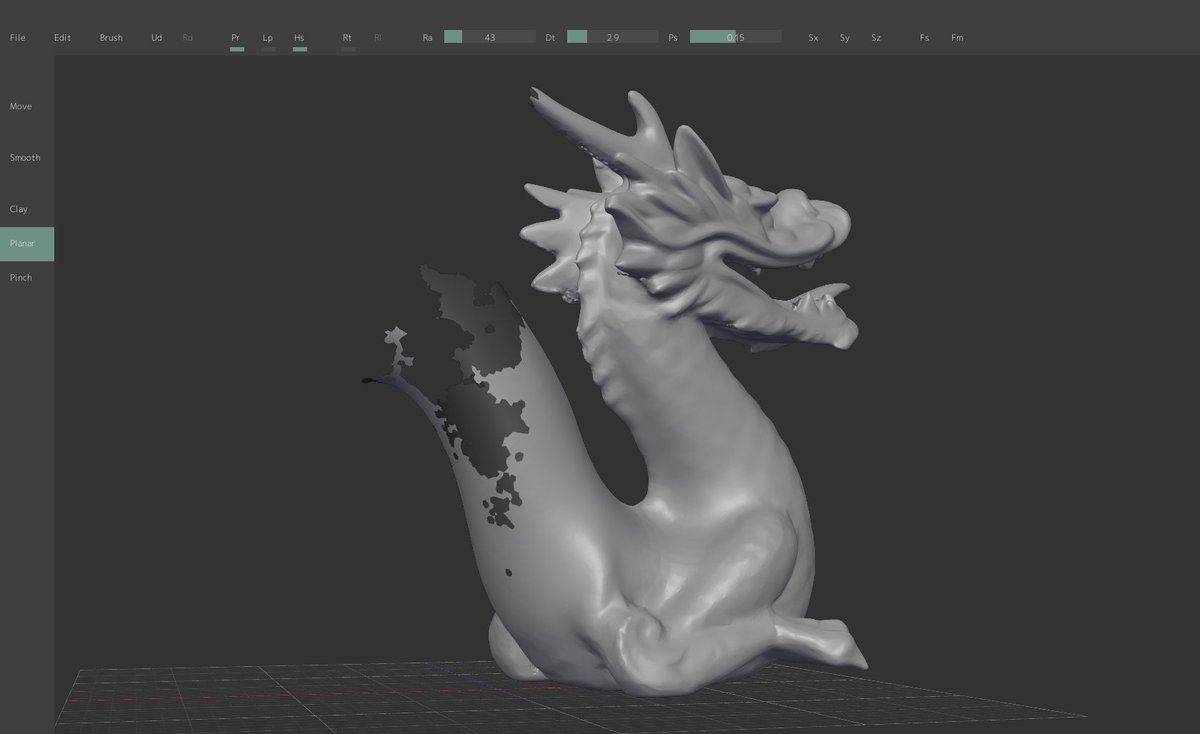 nclaydev's tweet image. Say hello to partial visibility, with and without raytracing (#nclay 0.5 WIP) nclay.dev/#download #3d #3dart #3dsculpt