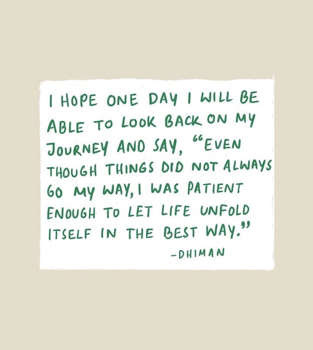 trusting my journey.