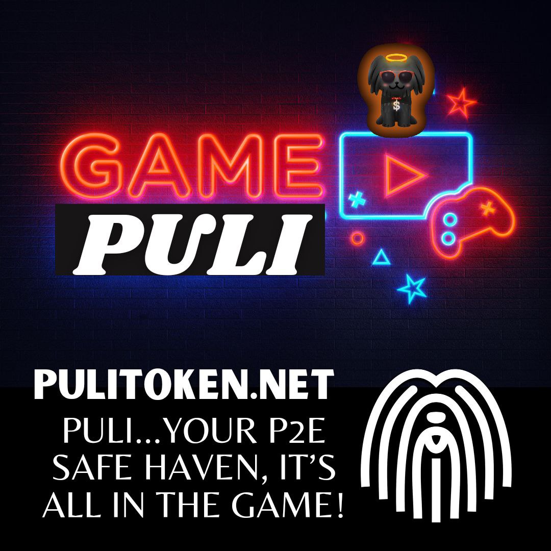 #Puli… A P2E Steam Like Hub For The Crypto Sphere

linktr.ee/Puli_Token

#PULI #game #Pulirunner $Puli #RBXS #RBXSamurai #BSCGem #DeFi #NFT #CRYPTO #P2E #Web3 #P2Egaming #Staking #PULIARMY