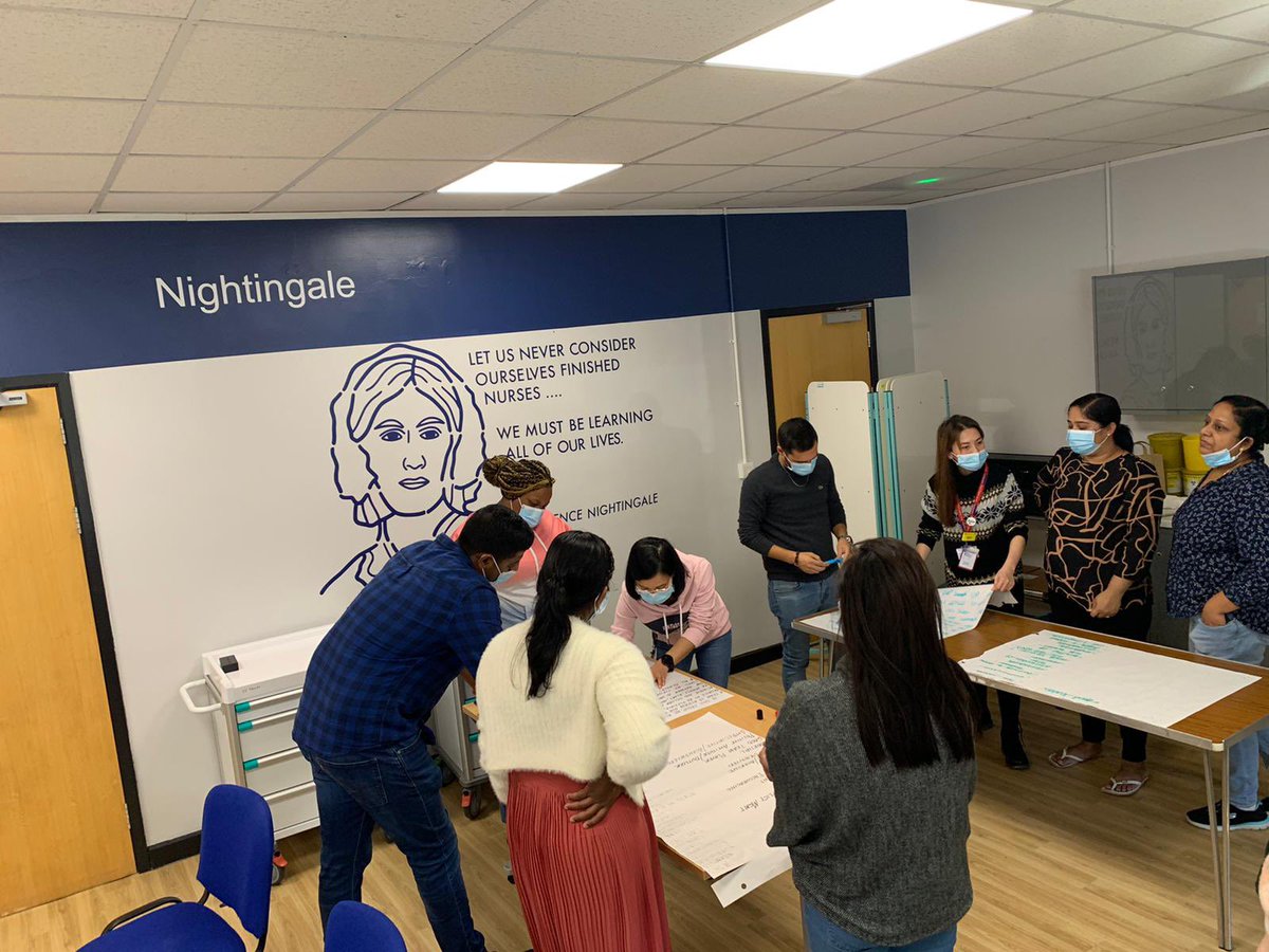 Reflecting on last weeks springboard programme for our aspiring nurse leaders. ✨ Groups asked to make their leadership pledges, helping to inspire the why? #wecareweencouragewearenurses