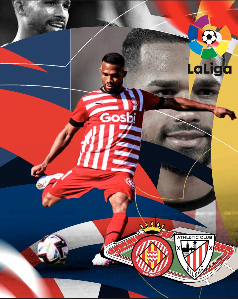 grupoparri's tweet photo. ⚽️ MATCHDAY
🆚 @AthleticClub 
🏟️ Estadi de Montilivi
⌚️ 21:00h
🏆 @LaLiga 
📲 #GironaAthletic 

🔴⚪ #YangelHerrera #GironaFC 🔴⚪️ https://t.co/2XbhoYo9R9