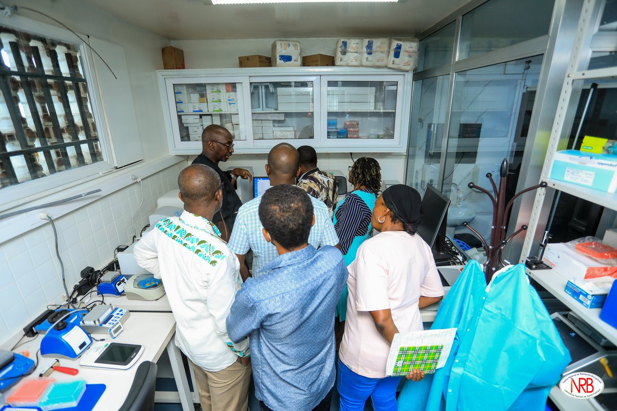 Pathogen Genomic Lab - INRB (@labgenpath) on Twitter photo The global coordinator of the Polio Laboratory Network, Doctor Ousmane Diop was received at <a href="/inrb_kinshasa/">Institut National de Recherche Biomédicale (INRB)</a> as part of the accreditation process of the Polio laboratory in virology. He also visited the <a href="/labgenpath/">Pathogen Genomic Lab - INRB</a> and its DDNS unit where sequencing activities are carried out. The global coordinator of the Polio Laboratory Network, Doctor Ousmane Diop was received at <a href="/inrb_kinshasa/">Institut National de Recherche Biomédicale (INRB)</a> as part of the accreditation process of the Polio laboratory in virology. He also visited the <a href="/labgenpath/">Pathogen Genomic Lab - INRB</a> and its DDNS unit where sequencing activities are carried out.
