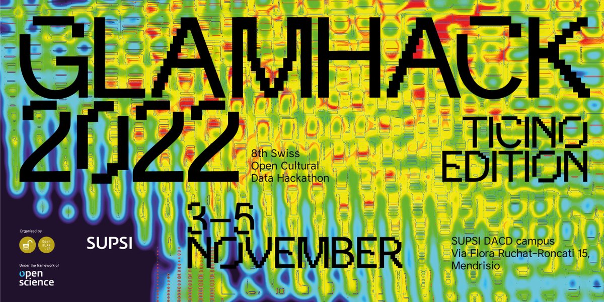 OpendataCH's tweet photo. #GLAMhack22 taking off right now at @supsi_ch in Mendrisio 🚀 Getting ready for two intense open cultural data hacking days, stay tuned! https://t.co/F5pUMvQCTq
