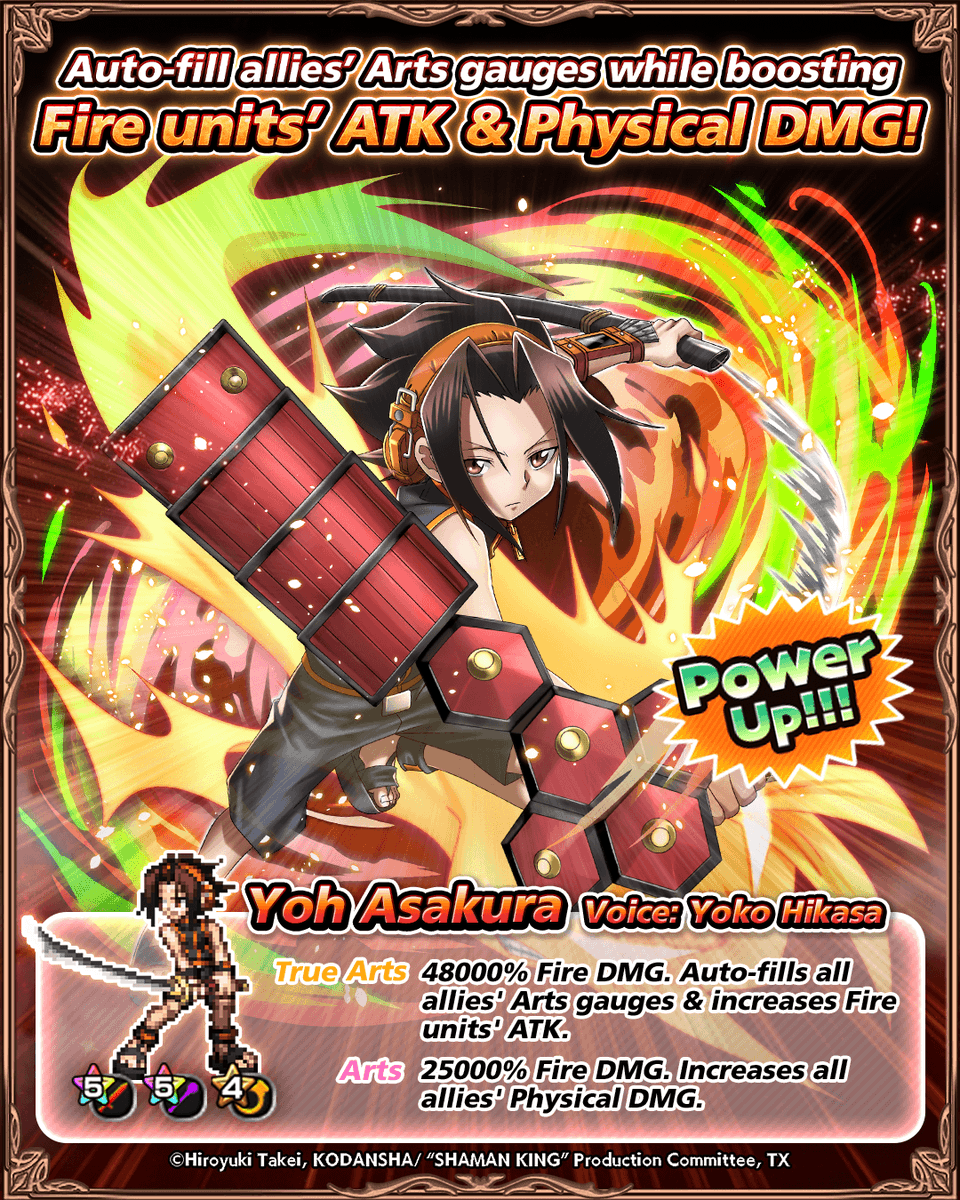 Yoh returns to GS even stronger than before! His Skill now
