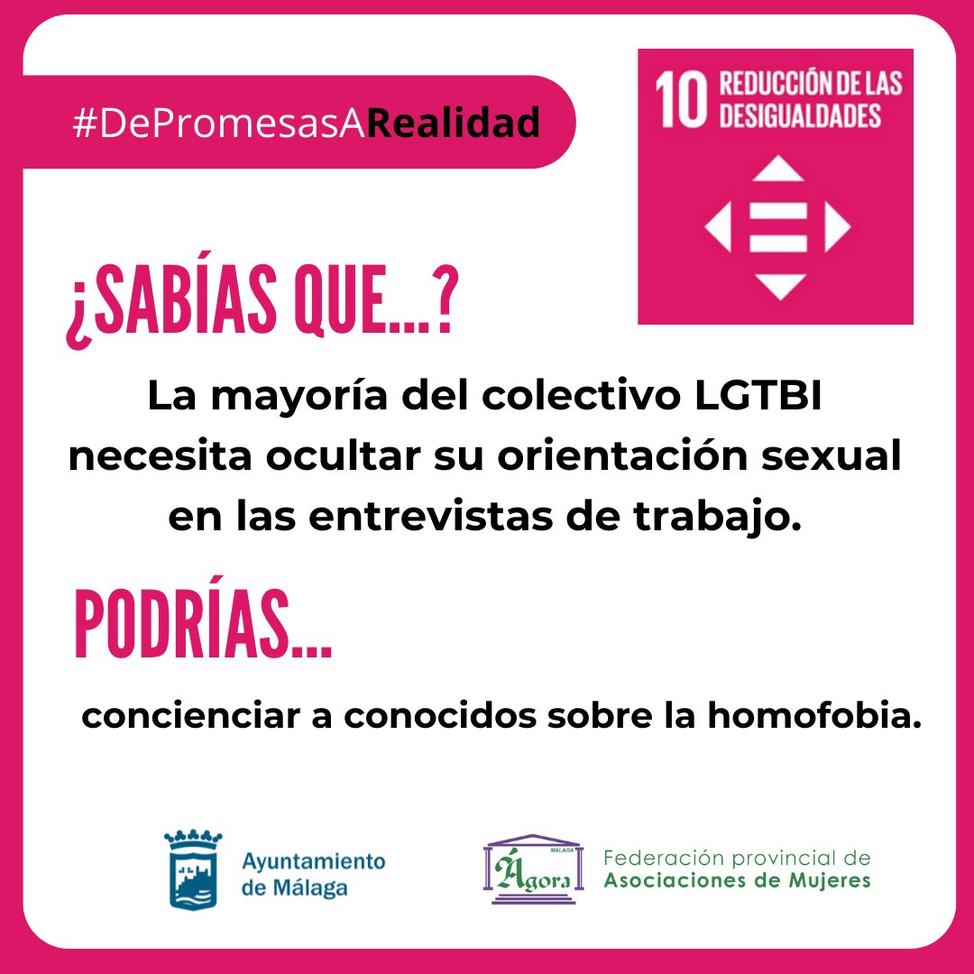 AgoraFederacion's tweet photo. Continuamos con nuestro proyecto sobre los ODS y la Agenda 2030 subvencionado por @ayuntamientomalaga, específicamente por @malagaparticipa. https://t.co/93Hva4QUkL