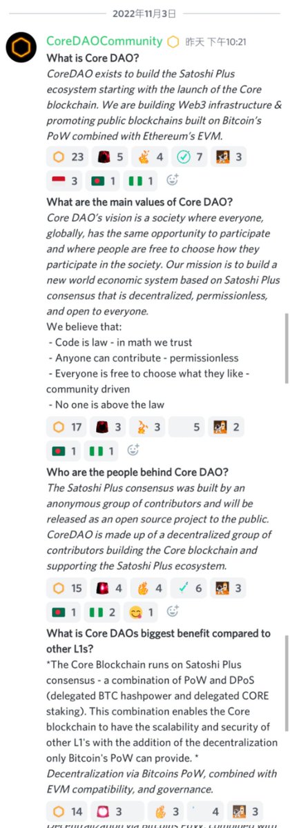 CoreDao's Vision is to be fair and equal to everyone in community!
If community cannot follow this rule, everyone is free to choose what they like community!