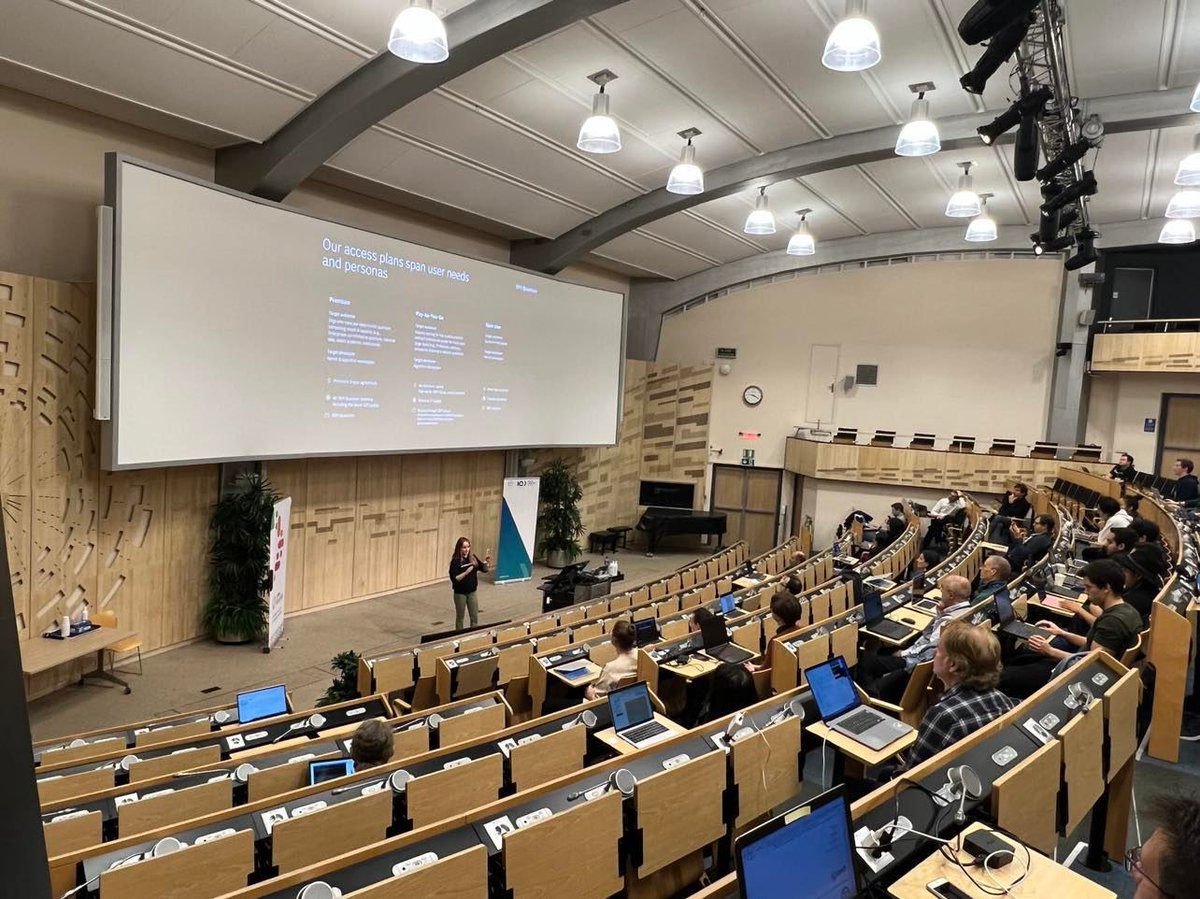 Excited to start the hands-on day at the #QT4HEP conference <a href="/CERN/">CERN</a> with the Qiskit workshop by <a href="/ElisaBaumer/">Elisa Bäumer</a>, Research scientist at <a href="/IBM/">IBM</a> Zürich. 

#CERNqti #quantumtechnologies #quantumeducation