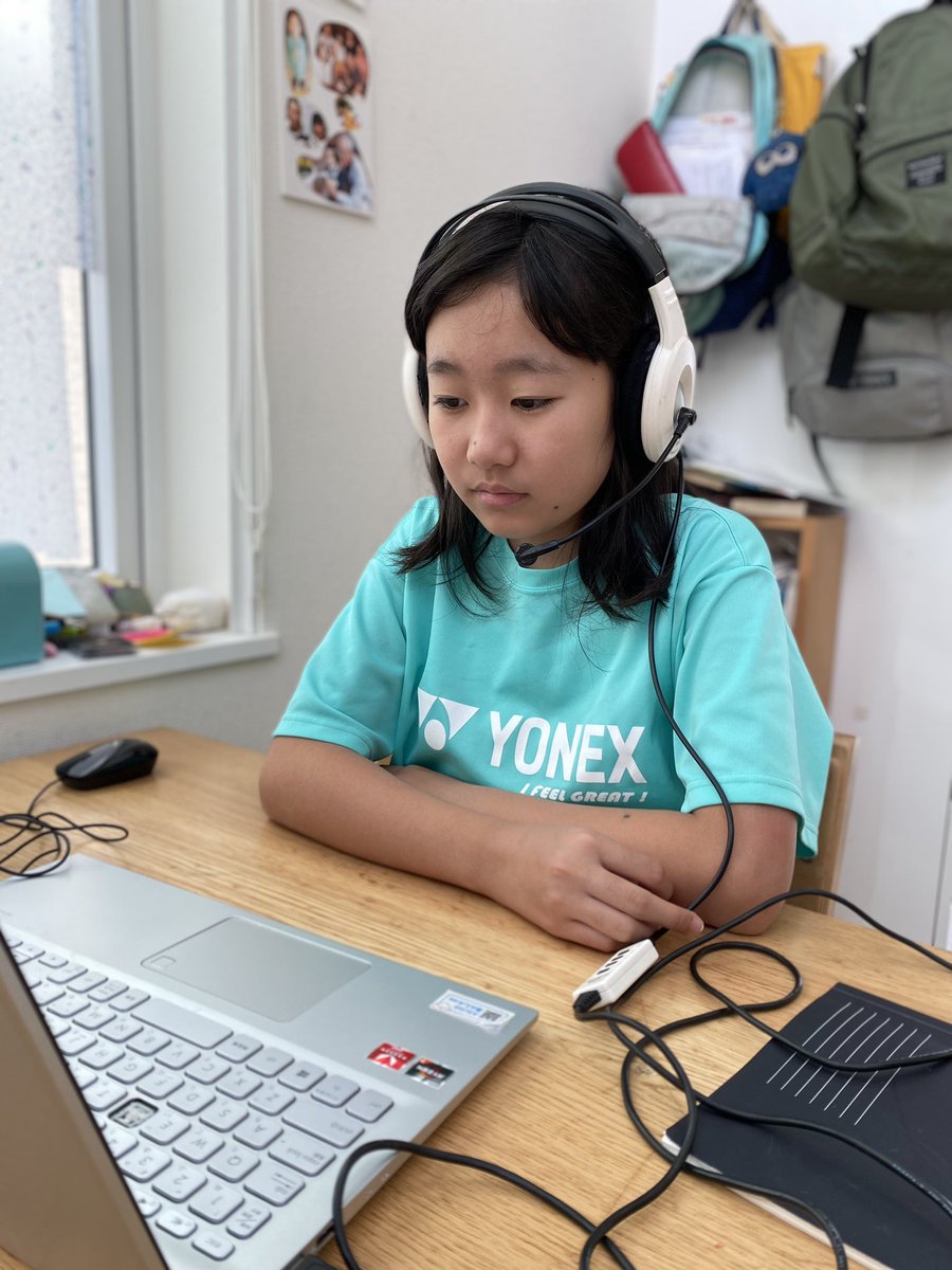 hannaha68873349's tweet image. 物語がめちゃくちゃ楽しい！
とコメント。
英語を読む練習の為に始めたクラスですがコレもハマったようです🤣

レベル別に沢山クラスがあるのがいいですね

#outschool #bilingual #readingclass 
#アウトスクール #アンバサダー　#子役　#ホームスクール
@jpoutschool