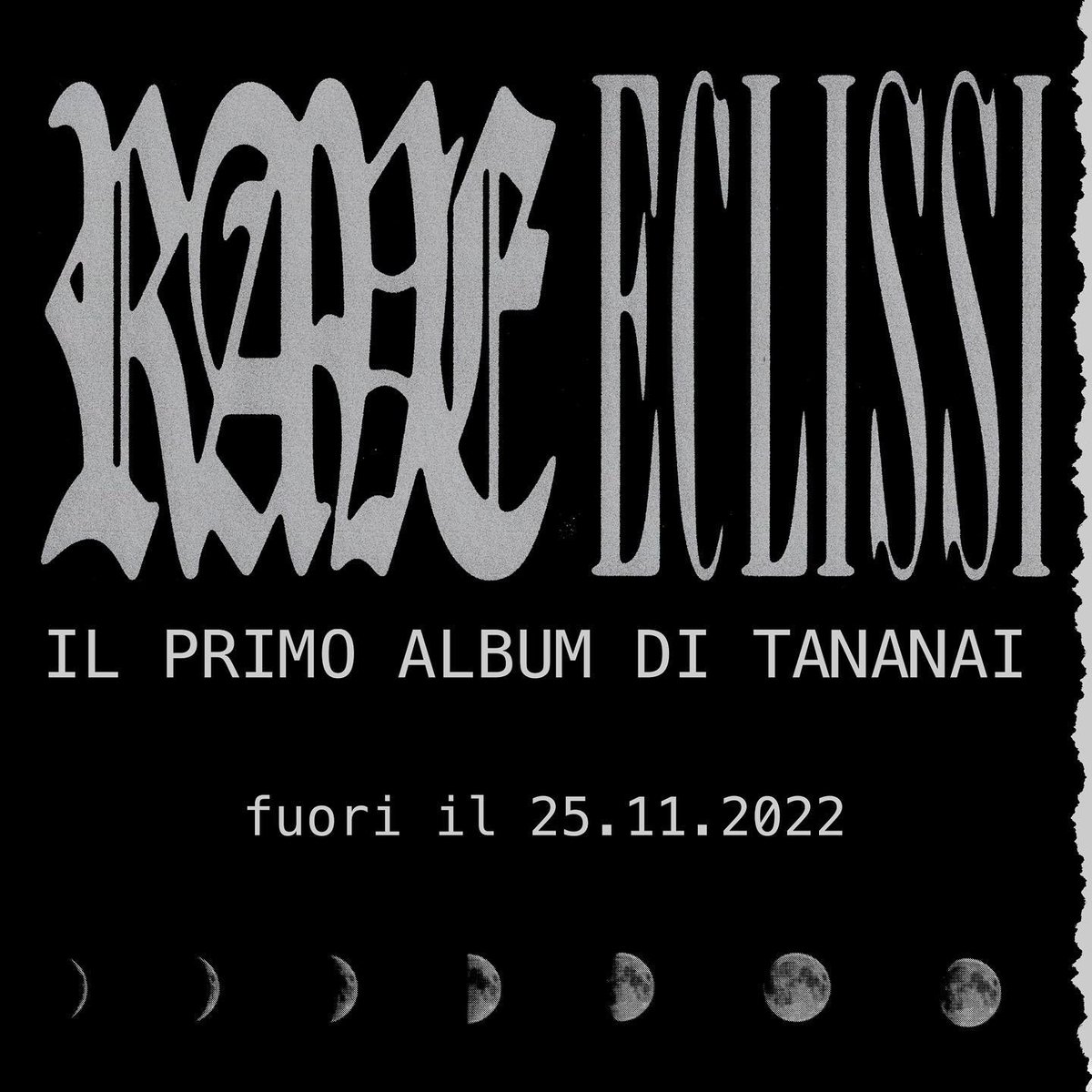 EclecticMusicGr's tweet photo. “RAVE, ECLISSI” il primo album di @Tananai5  fuori il 25/11
https://t.co/oT2rADPSJf

Pre-order: https://t.co/r4qDlUSTdw https://t.co/ChjJlQFdZG