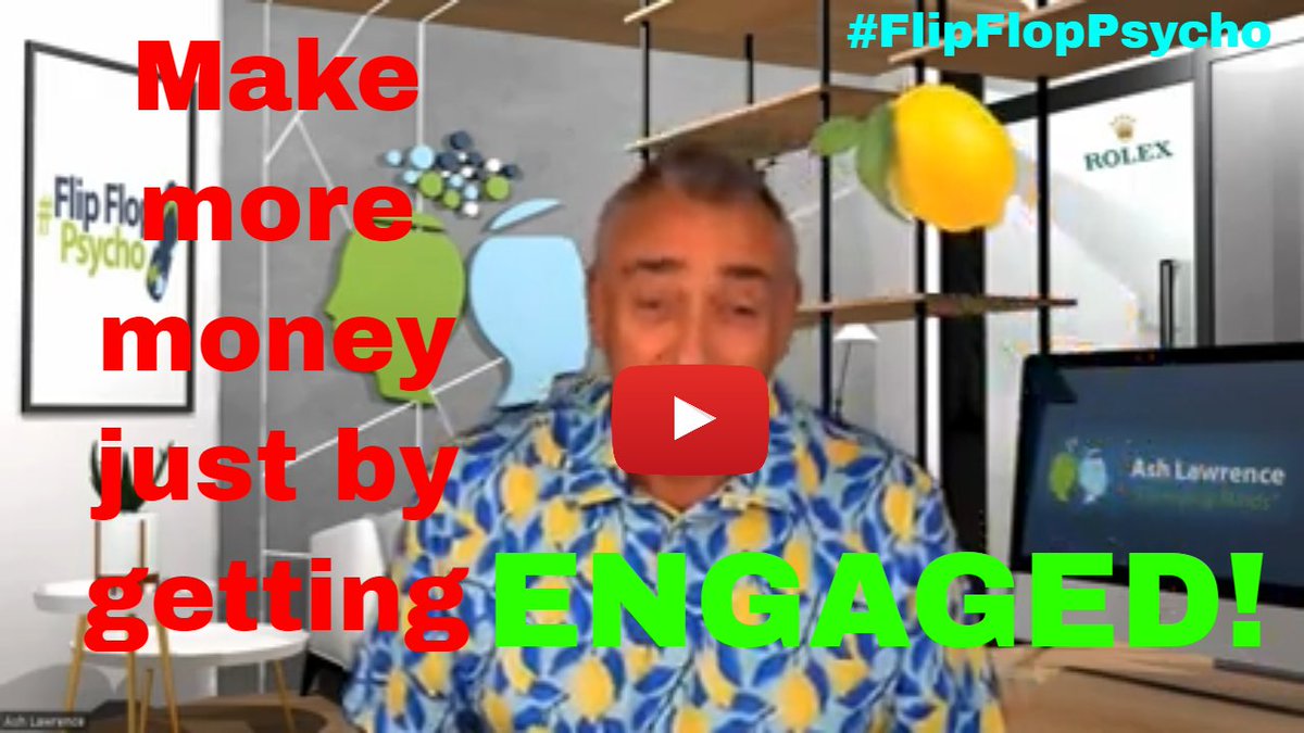 Can you imagine what #results you could get in your #business if you got #engaged?
ashtag.team/engaged
#FlipFlopPsycho
#MindsetAsh