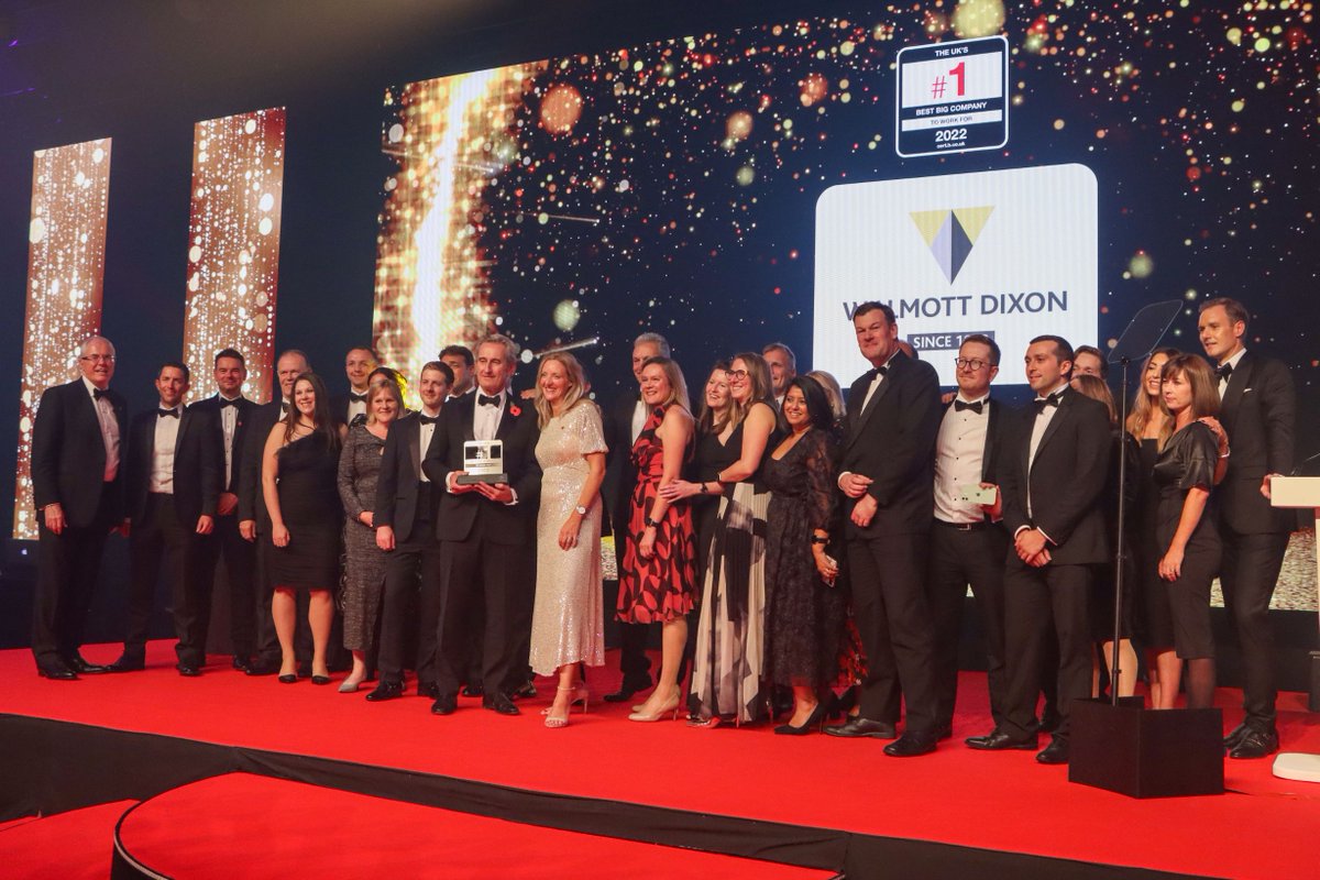 WillmottDixon's tweet photo. What a night!

Yesterday we were recognised with three major honours at the 2022 @bestcompanies Best Companies Awards.

Find out more⬇️

#BestCompanies2022 https://t.co/FaZz2LGtVj