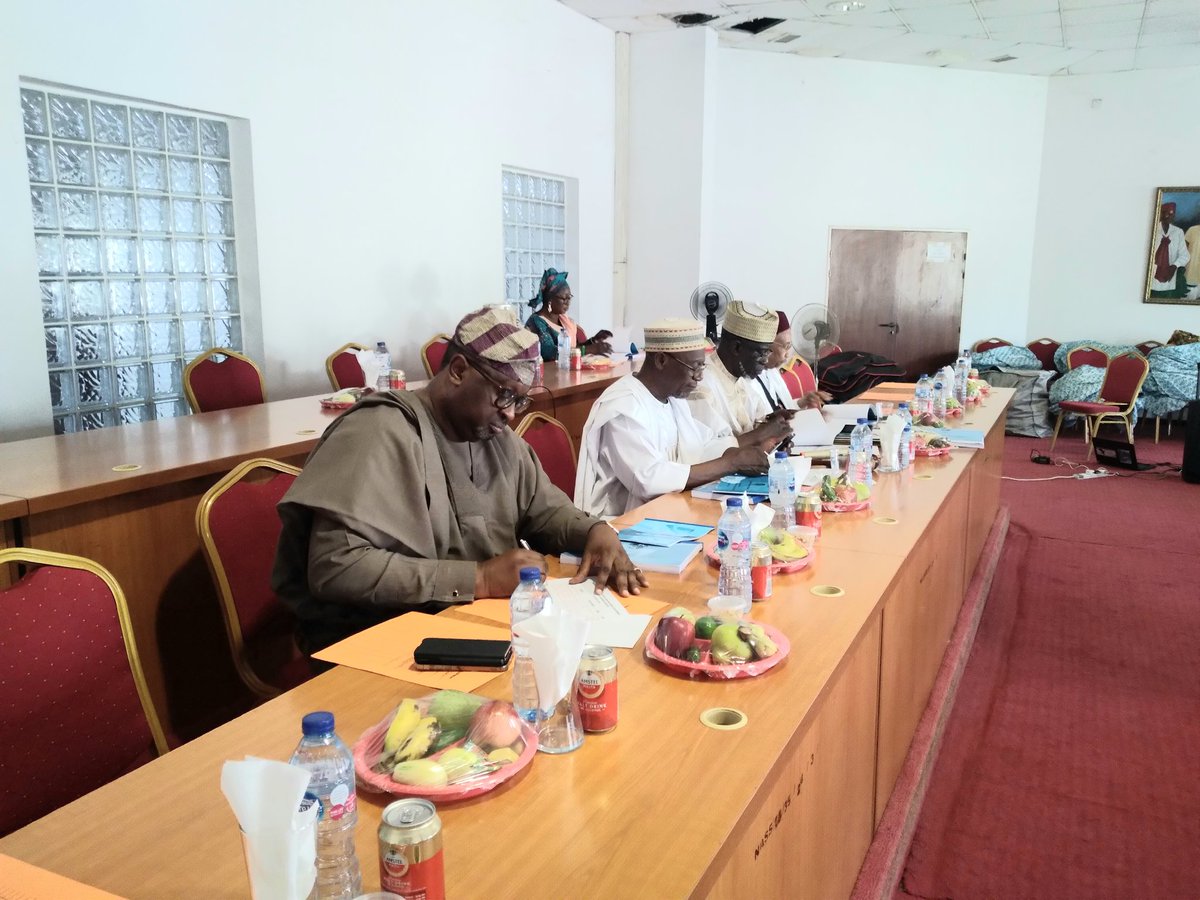 SenatorOdebiyi's tweet photo. Yesterday, With Sen. Abdullahi Yahaya; Sen. Bima Enagi; Sen. Adamu Bulkachuwa &amp; co.During The Legislative Scrutiny Of 2022 Budget Performances &amp; Deliberation Of The 2023 Budget Proposals Of The Agencies Under @FmardNg @nassnigeria https://t.co/5IIkCC0GiC