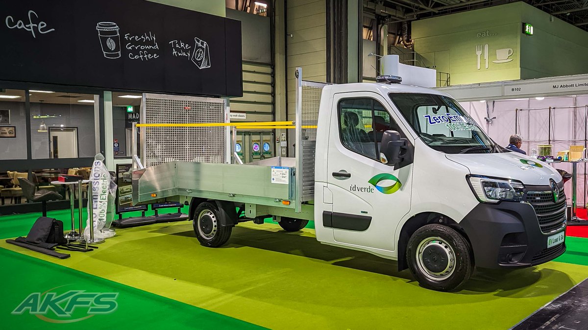Advanced_KFS's tweet photo. Done, and dusted…
The #Saltex Show at the #NEC is over and we’re outta here!
Special thanks to #AKFS customer #idverde for the loan of their #Renault Master E-Tech Load & Go® vehicle whilst at the show.
Contact our Product Specialists on 01246 250022 for show vehicle info. https://t.co/ym7F78AoLd