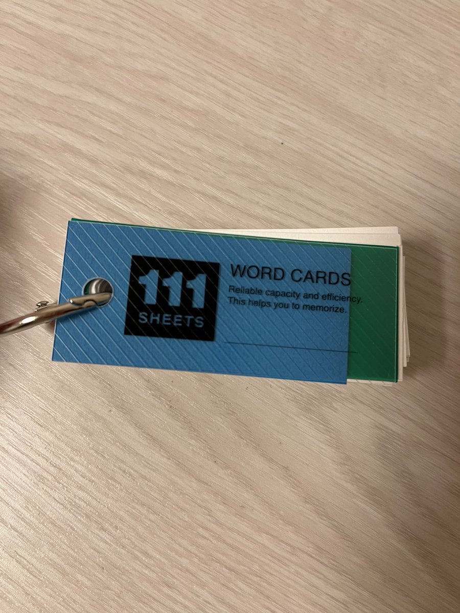 結局勉強は王道がいちばんです✏️