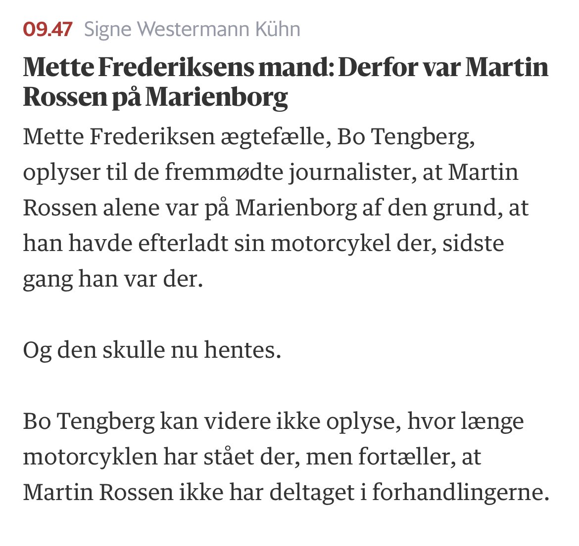 Mads Brügger tweet media