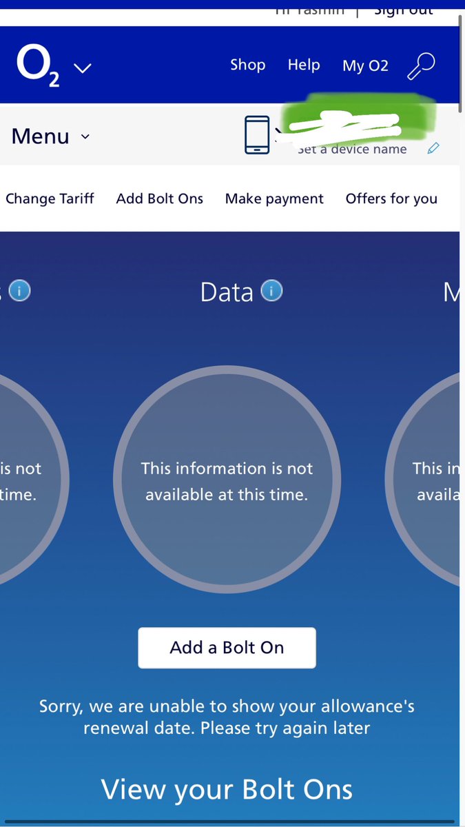 yasdems's tweet photo. @O2 so you change my direct debit without informing me and then your app and website won’t load any of my account info? 🤷🏼‍♀️ https://t.co/22mjmMzpWm