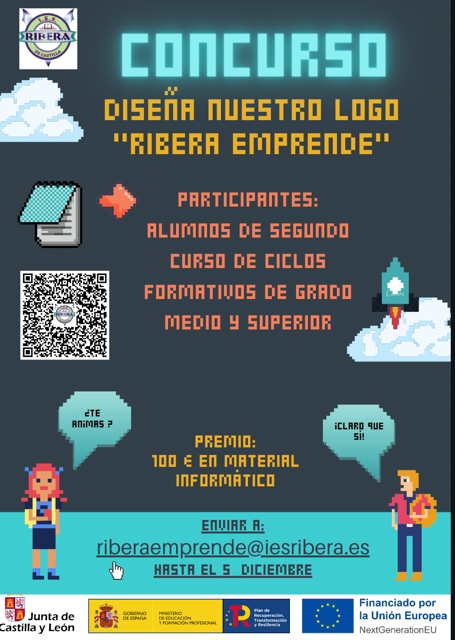 📣📣 Empieza la cuenta atrás para la inauguración del AULA DE EMPRENDIMIENTO !! 
Participa en concurso de logos para nuestro aula !! #MEFP_EmprendimientoCyL  #aulaemprendimiento #empresaeiniciativaemprendedora 
#emprenderenlavida #departamentodefol #elriberasemueve
