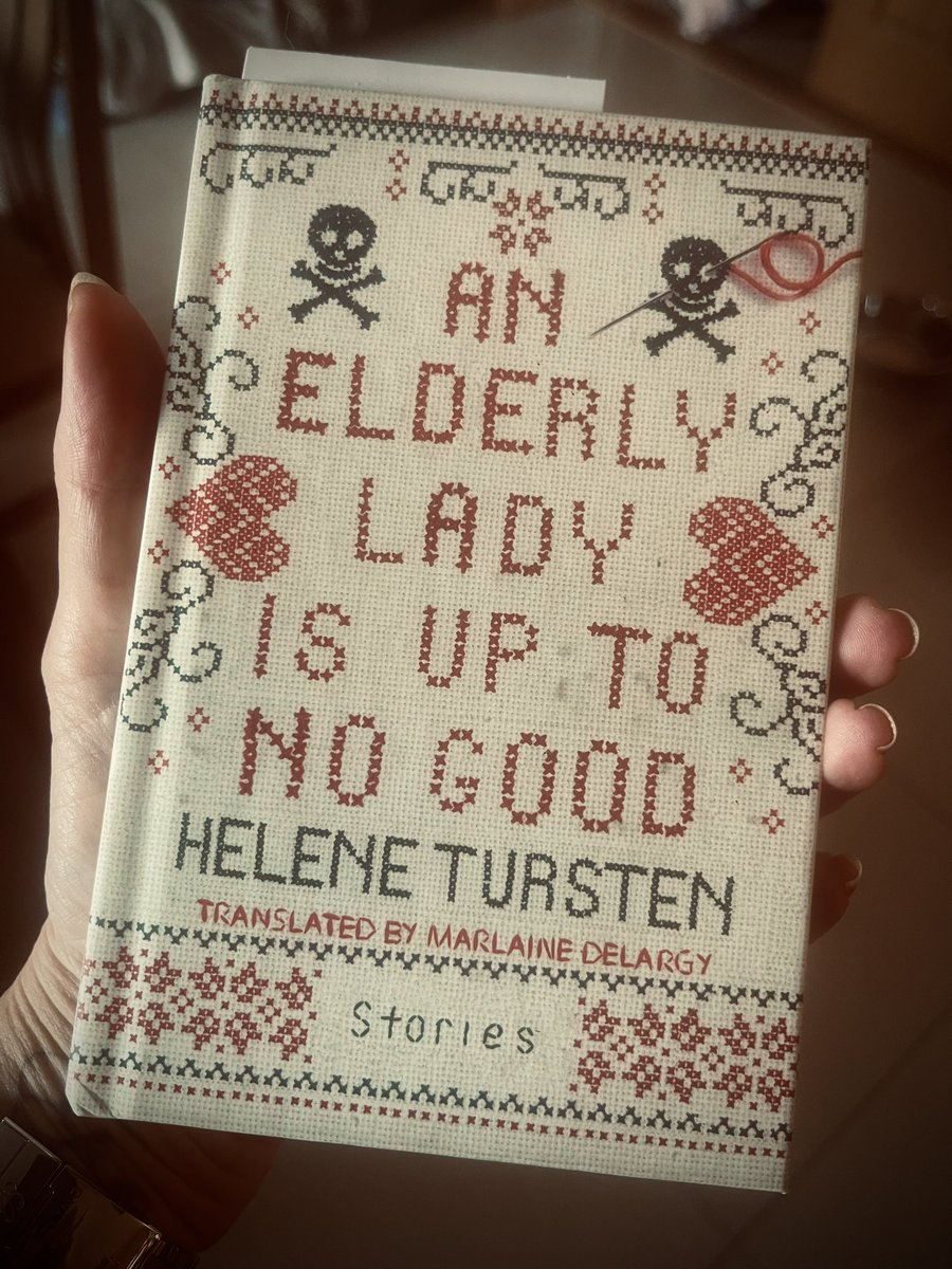sallyannemartyn's tweet photo. Re-reading this small book with big stories about an 88 year old woman with very dark secrets 🖤 #books #helenetursten #serialkillers #thrillers https://t.co/ubnVlk9a8G