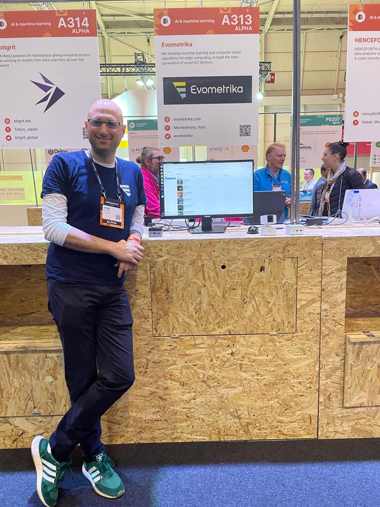 evometrika's tweet photo. We are all set at @WebSummit ! Come and say hello to Evometrika team and find out more about our AI based home security products. Pavillion 2, stand A313 #websummit #ai #homesecurity https://t.co/2gkP4uMMAJ