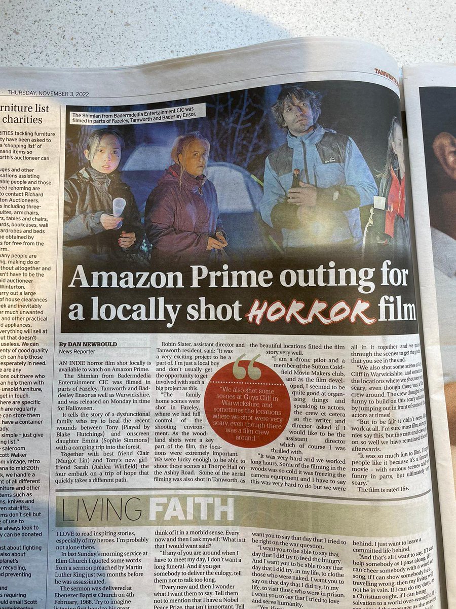 Operation War Thunder - The Movie (@owt_themovie) on Twitter photo Big shoutout to the <a href="/tamworthherald/">Tamworth Herald</a>  for featuring The Shimian in todays edition #horror #horrornews #HorrorCommunity #horrorfamily #movie #film #rt Big shoutout to the <a href="/tamworthherald/">Tamworth Herald</a>  for featuring The Shimian in todays edition #horror #horrornews #HorrorCommunity #horrorfamily #movie #film #rt