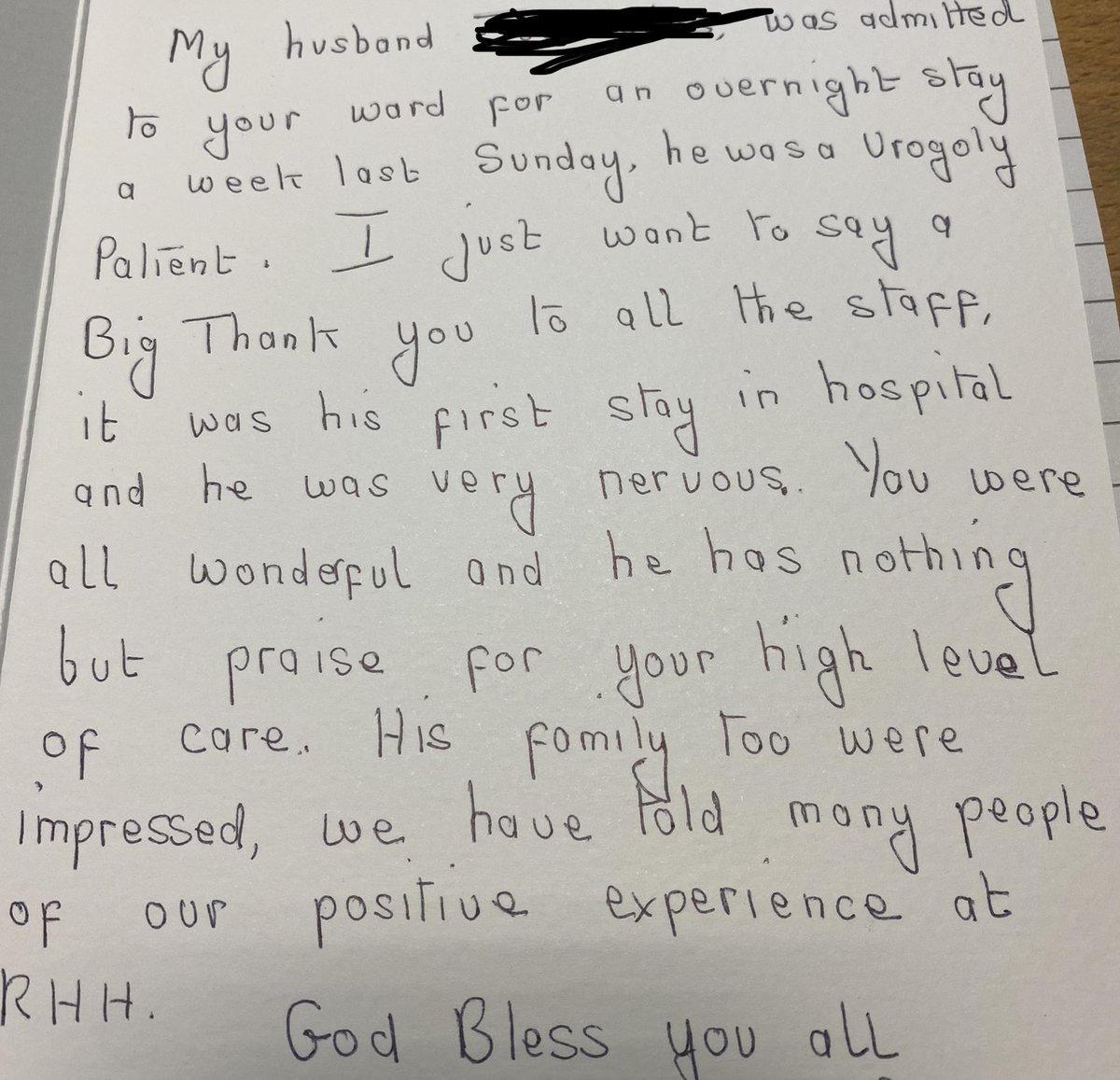 Matthew Hunt (@matthewhunt11) on Twitter photo What lovely comments from a patient for a reassuring stay. <a href="/B1Elective/">DGFT Ward B1 - Elective and Orthopaedics</a> <a href="/DGFT_PTEX/">Patient Experience (DGFT)</a> <a href="/DgftSwc/">Division SWC @ Dudley Group NHS Foundation Trust</a> <a href="/DudleyGroupNHS/">The Dudley Group</a> What lovely comments from a patient for a reassuring stay. <a href="/B1Elective/">DGFT Ward B1 - Elective and Orthopaedics</a> <a href="/DGFT_PTEX/">Patient Experience (DGFT)</a> <a href="/DgftSwc/">Division SWC @ Dudley Group NHS Foundation Trust</a> <a href="/DudleyGroupNHS/">The Dudley Group</a>