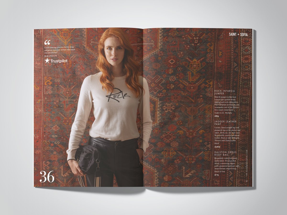 Visually-led, with short, narrative copy, showcasing gorgeous fashion. ow.ly/Rfao50LtbOI #FridayFeeling #Fashion