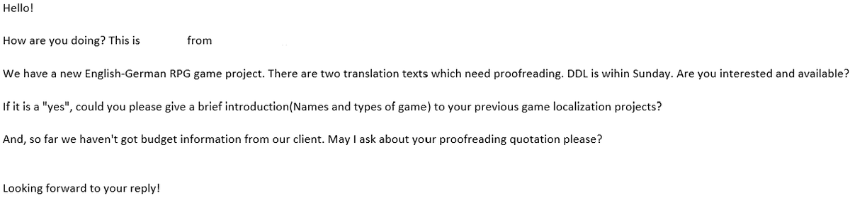 gamesl10n's tweet photo. Does anybody actually reply to something like that? On a Friday? #worstpractices https://t.co/8X3uB1NriK