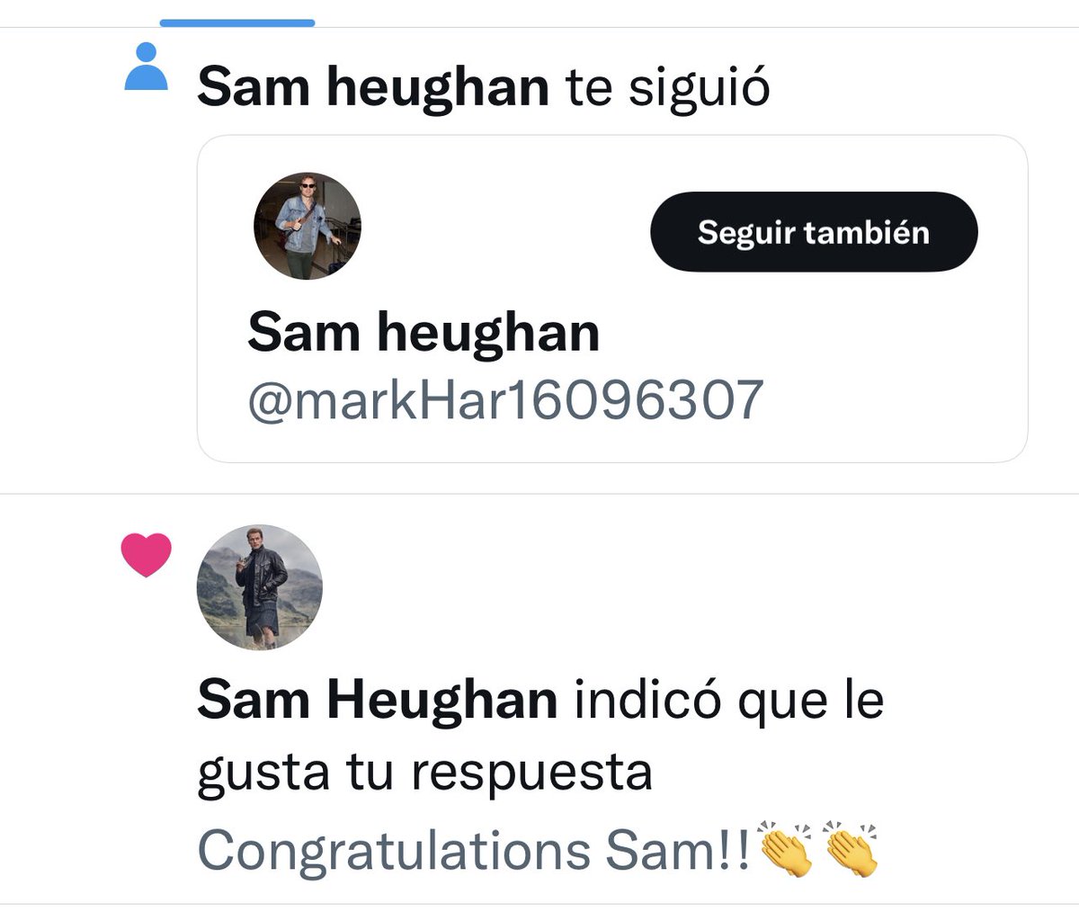 marguidv72's tweet photo. 🤦🏽‍♀️ those who have nothing to do pretend to be you @SamHeughan https://t.co/CJx0zYOB1m