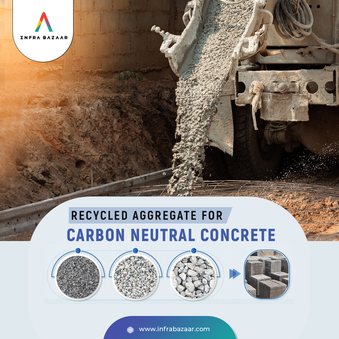 InfraBazaar's tweet image. Check our new blog on &apos;Recycled Aggregate for Carbon Neutral Concrete&apos;

Blog Url: bit.ly/3UH7CYb

_
#RecycledAggregate #Aggregate #CarbonNeutralConcrete #Concrete #BuildingMaterial #ConcreteRecycling #ConstructionMaterial #EcologicalFactors #InfraBazaar